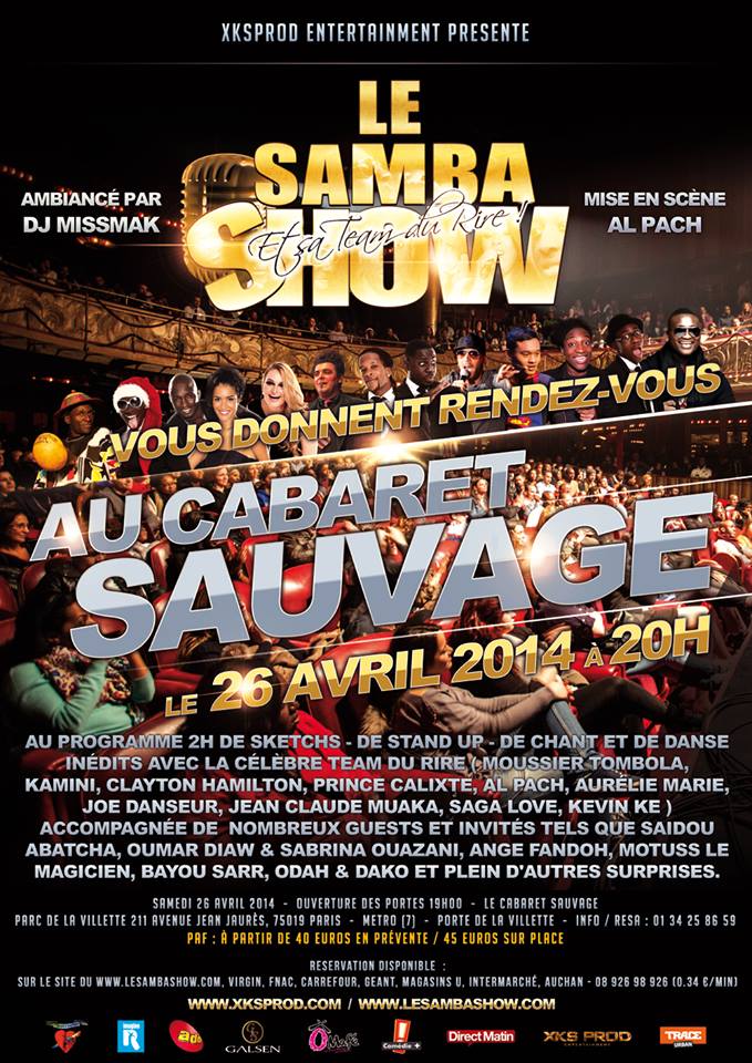 SambaShow — Cabaret Sauvage 2014