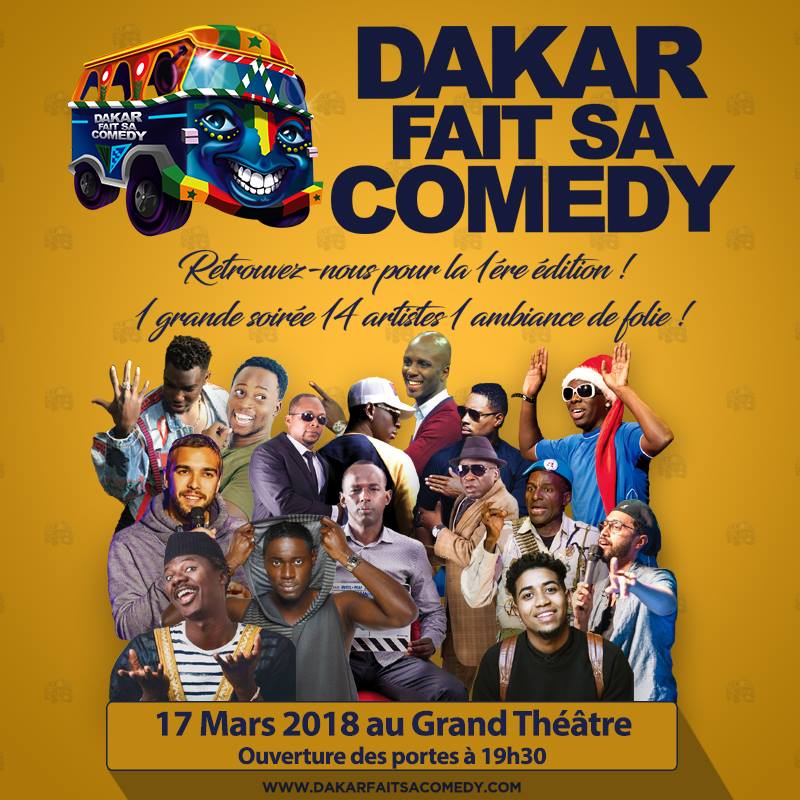 Dakar Fait Sa Comedy Ed.1 — Grand Theatre 2018
