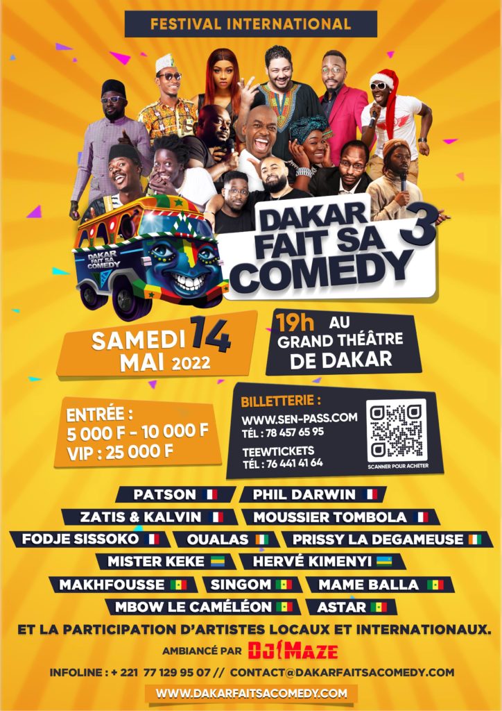 Dakar Fait Sa Comedy Ed.3 — 2022